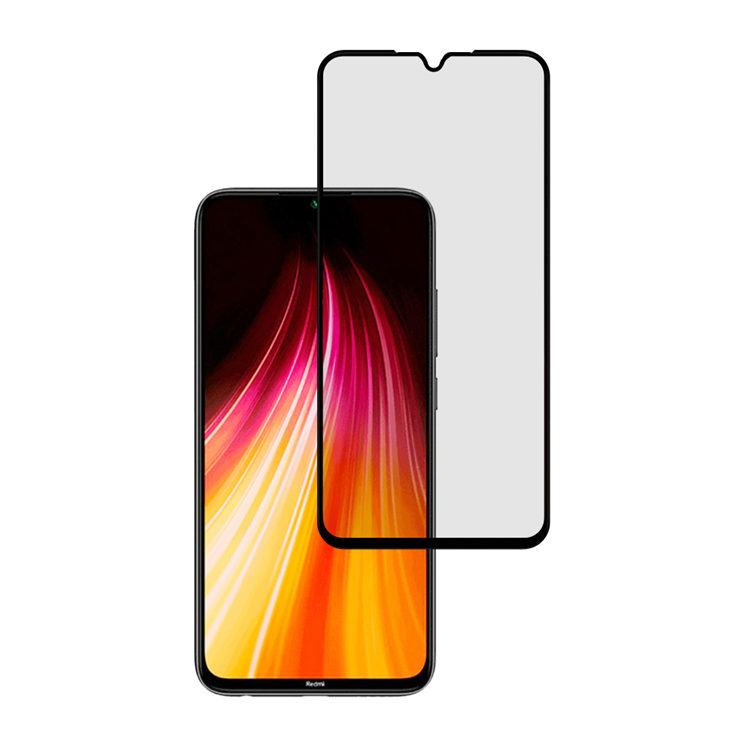 Alink 3D hot bending edge glue tempered glass screen protector for Xiaomi Redmi Note 8T