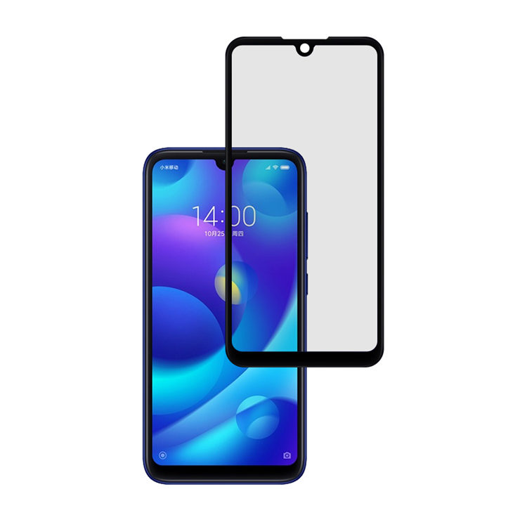 Alink 3D hot bending edge glue tempered glass screen protector for Xiaomi Play