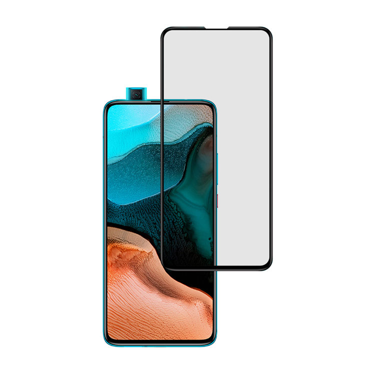 Alink 2.5D silk print full glue tempered glass screen protector for Xiaomi Redmi K30 Pro